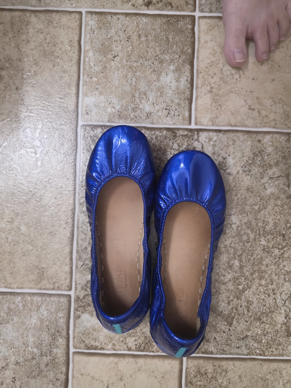 Tieks Blue Saphires Size 8 Women’s Ballet Flats